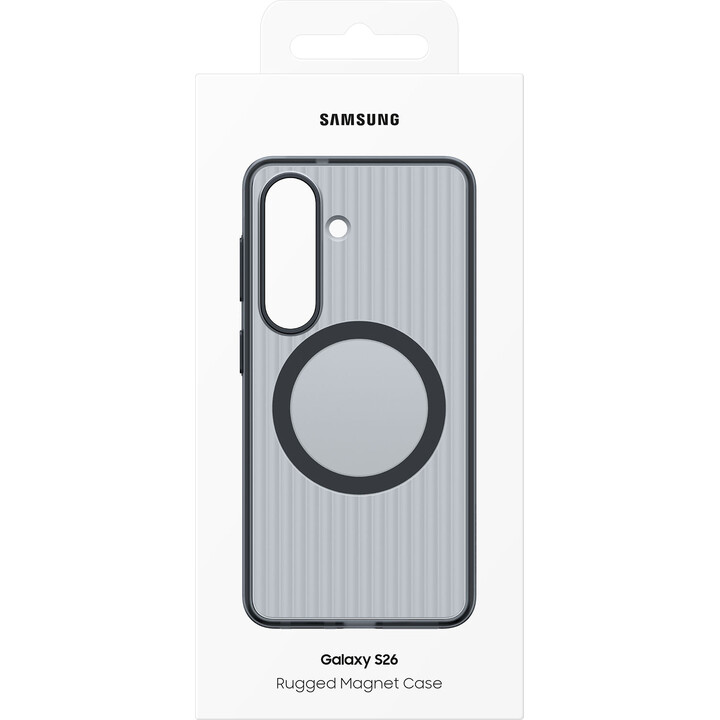 Coque Samsung Galaxy S26 Rugged Magnet Qi2 Noir