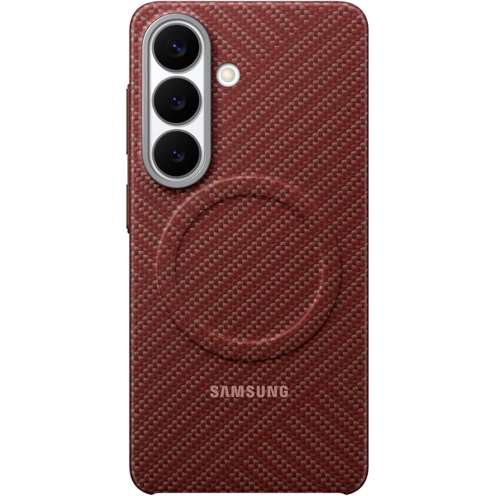 Samsung Carbon-Rückseite Rot Magnetisch Samsung Galaxy S26