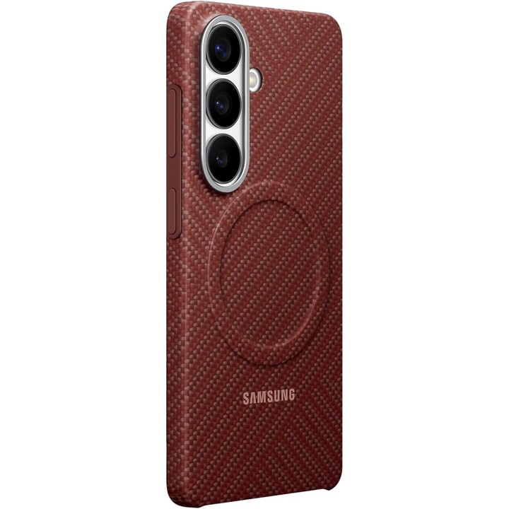 Samsung Carbon-Rückseite Rot Magnetisch Samsung Galaxy S26