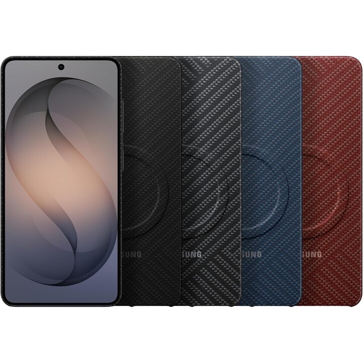 Samsung Carbon Back Cover Rojo Magnético Samsung Galaxy S26