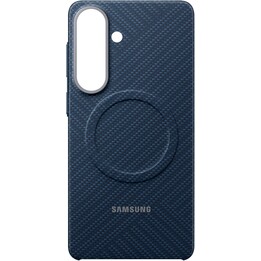 Capa traseira magnética de carbono azul para Samsung Galaxy S26+