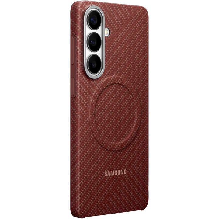 Samsung Carbon-Rückseite Rot Magnetisch Samsung Galaxy S26+