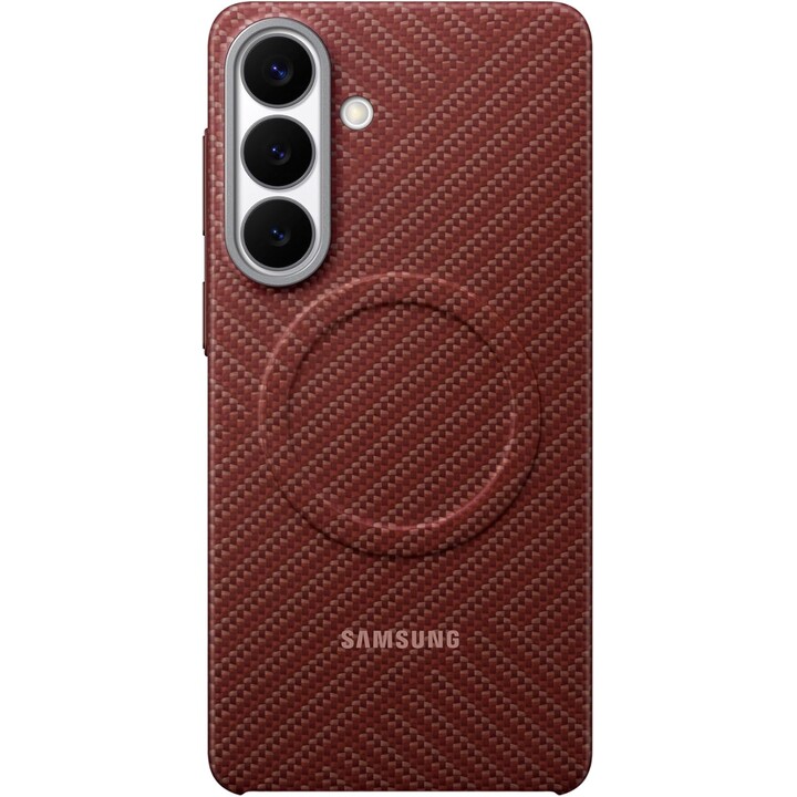 Samsung Carbon-Rückseite Rot Magnetisch Samsung Galaxy S26+