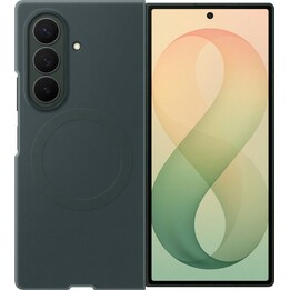 Cover posteriore magnetica in silicone verde per Samsung Galaxy Z Fold 8 Ultra
