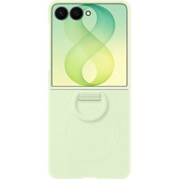 Samsung Silicone Back Cover with Magnetic Green Ring for Samsung Galaxy Z Flip 8