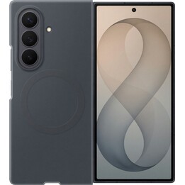 Capa traseira magnética de silicone preta da Samsung para Samsung Galaxy Z Fold 8 Ultra