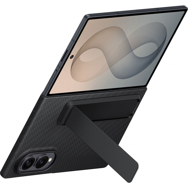 Funda con soporte de carbono negra para Samsung F971 Z Fold 8 EF-XF971SBE