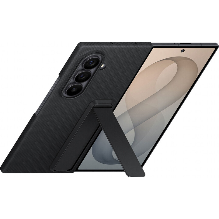 Samsung F976 Z Fold Ultra Carbon Standhülle Schwarz EF-XF976SBE