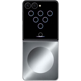 Coque arrière Samsung Flipsuit grise pour Samsung Galaxy Z Flip 8