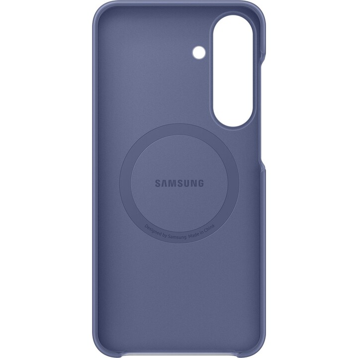 Coque arrière magnétique violette en silicone pour Samsung Galaxy S26 FE