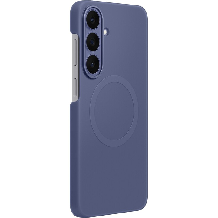 Coque arrière magnétique violette en silicone pour Samsung Galaxy S26 FE