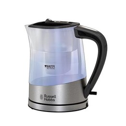 Russell Hobbs Purity electric kettle 1 L Black, Silver, Transparent 2200 W
