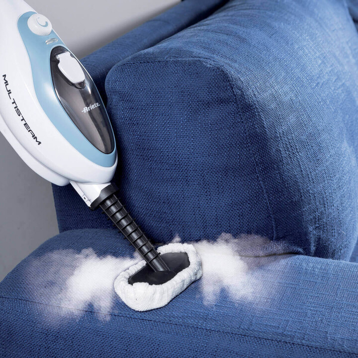 Ariete 4164 Escoba limpiadora a vapor 0,35 L 1500 W Azul, Blanco