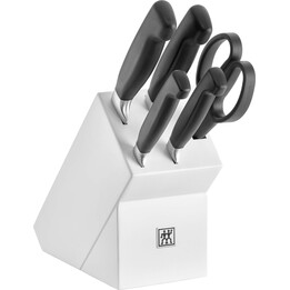 Set de 4 couteaux en bloc ZWILLING Four Star blanche