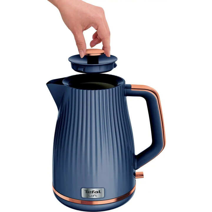 Bollitore elettrico Tefal Loft KO251430 1,7 L Blu