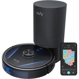 Robot De Nettoyage Avec Station De Vidange Automatique Eufy Robovac Lr30 Hybrid+
