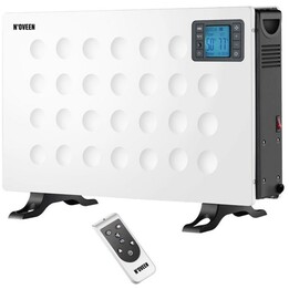 Noveen Ch8000 Lcd Smart Convector Heater White