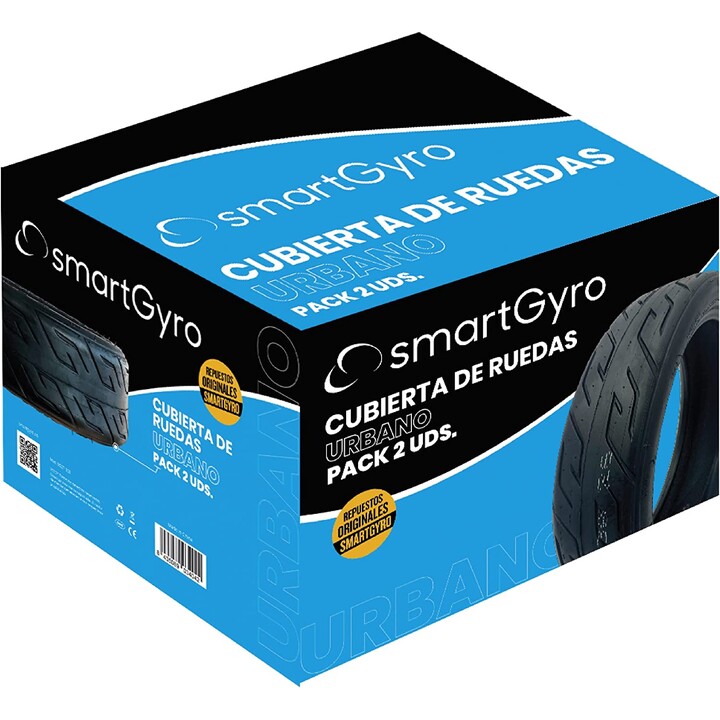 SmartGyro Pack 2 copripattini tubeless compatibili con Speedway Rockway e Crossover