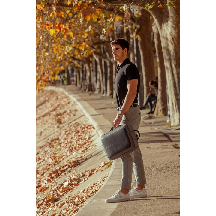 Mochila xd design anti-roubo / saco bobby bizz 2.0 Cinzento