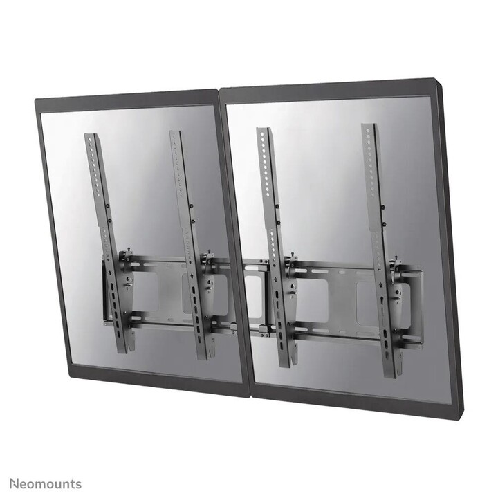 Neomounts NS-WMB200PBLACK Menu Board Mount Wall Mount per doppio schermo 2x 40-52