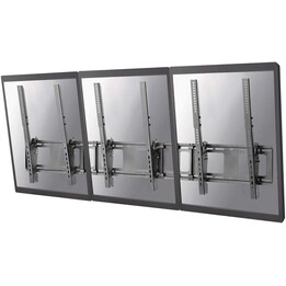 Neomounts NS-WMB300PBLACK Menu Board Wall Mount for Triple Screen 101