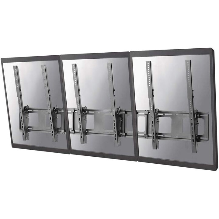 Neomounts NS-WMB300PBLACK Tablero de Menú Soporte de Pared para Pantalla Triple 101
