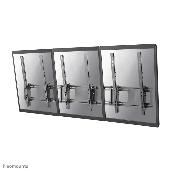Neomounts NS-WMB300PBLACK Tablero de Menú Soporte de Pared para Pantalla Triple 101