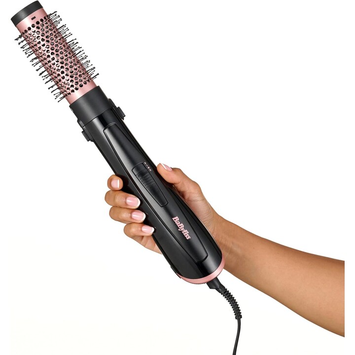 BaByliss Perfect Finish Brosse soufflante à air chaud À chaleur Noir 1000 W 2,2 m