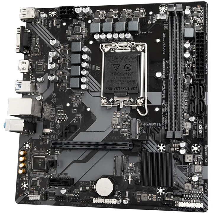 Gigabyte B760M H DDR4 Socket 1700 Micro ATX