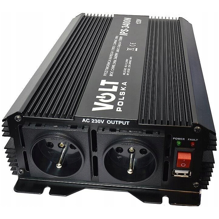 VOLT POLSKA IPS-3400 voltage converter 12/230V 1700/3400W