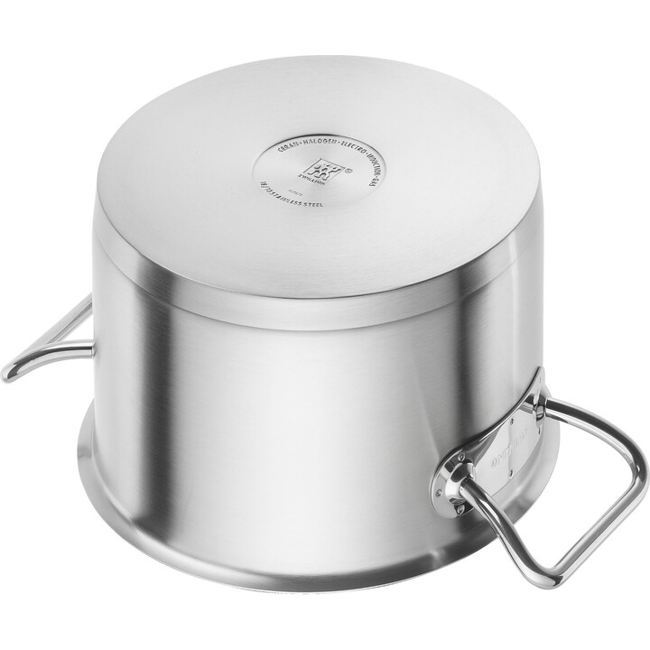 Panela para guisado em aço inoxidável Zwilling Pro 16 cm com tampa, 2,0 L