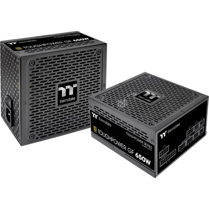 Fonte de alimentação Thermaltake Toughpower GF 650W 20+4 pinos ATX preto