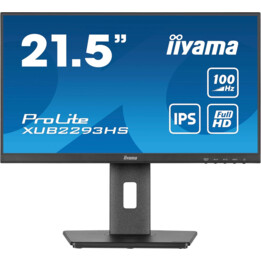 Monitor iiyama ProLite XUB2293HS-B6, 54,6 cm (21,5), Full HD LED, 1920 x 1080 píxeles - Artículo nuevo, pero con la caja dañada