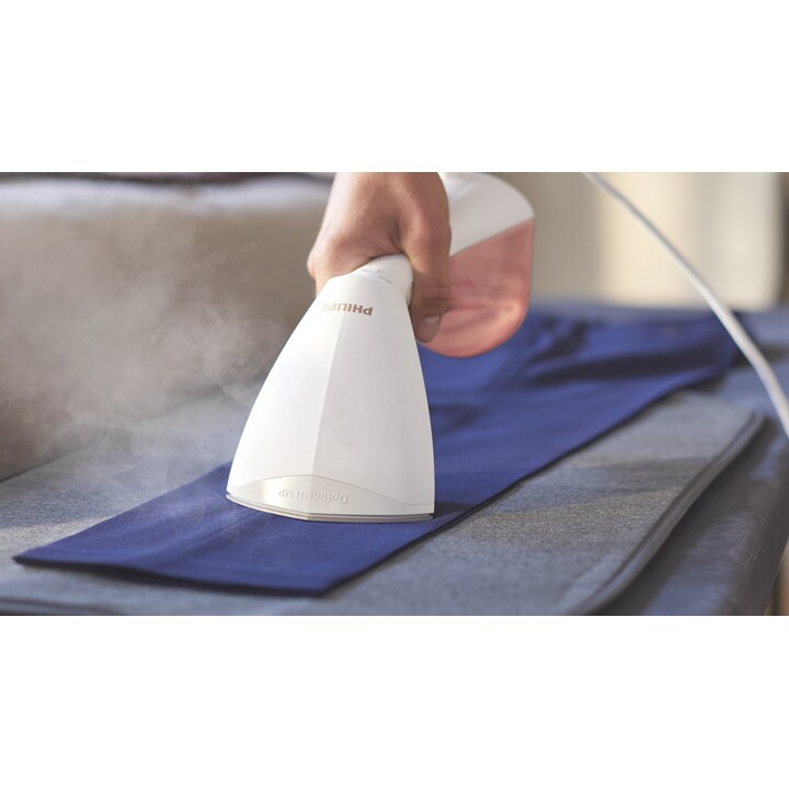 Défroisseur Philips série 8000 GC801/10, 0,23 L, 1 600 W, rose et blanc – Légères traces d'utilisation