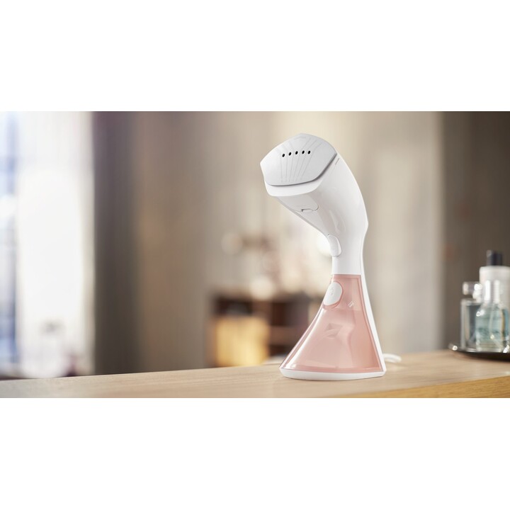 Vaporizador de roupa Philips série 8000 GC801/10, 0,23 L, 1600 W, rosa e branco - Pequenos sinais de uso