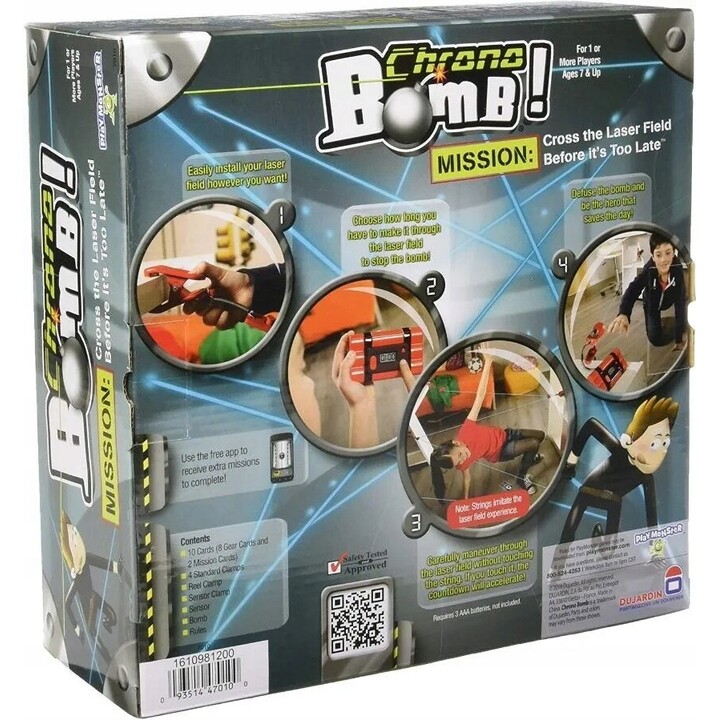 EP Chrono Bomb, Wettlauf gegen die Zeit, interaktives Spielzeug