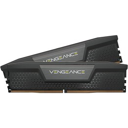 Corsair Vengeance RGB DDR5 RAM 32GB (2x16 GB), 6000 MHz, CL38 XMP, cor preta