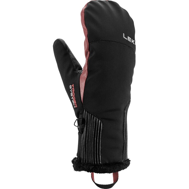 LEKI GLOVES Vallarta 3D Damen Fäustling rosa 6,5