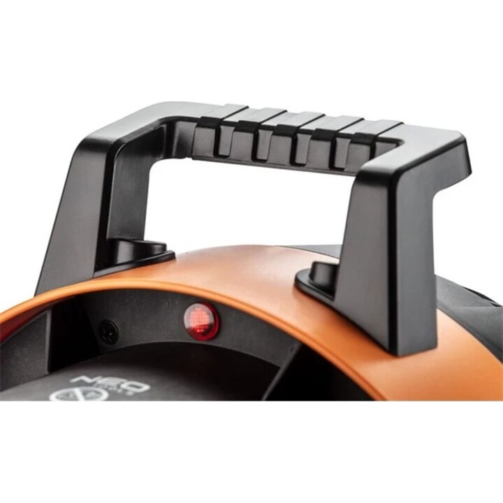 Neo Tools 90-070, riscaldatore elettrico 2 in 1 con ventola da 2400 W per uso interno, arancione