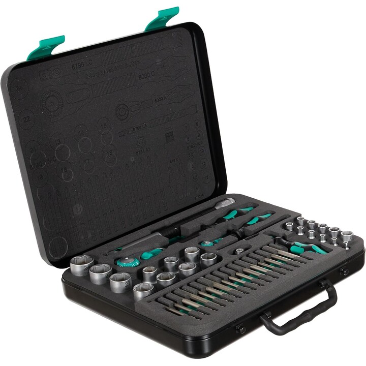Wera 8100 SA/SC 2 Zyklop, Ratschenschraubendreher-Satz