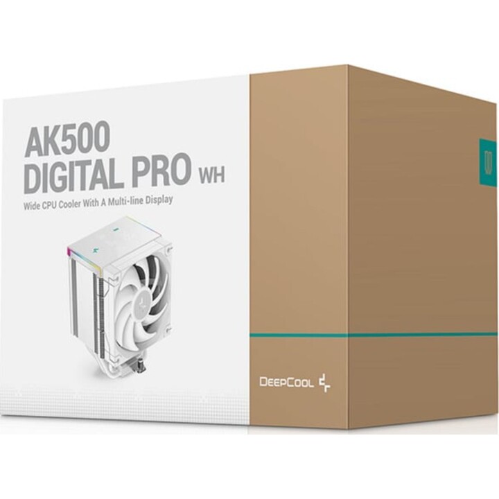 Enfriador K DeepCool AK500 DIGITAL PRO Blanco