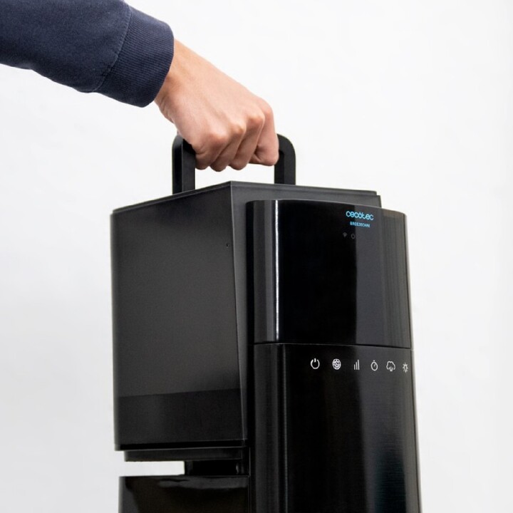 Humidificador Cecotec BreezeCare 4000 Connected, depósito de 6 litros, humidificación de 400 ml/h, Wi-Fi y control táctil