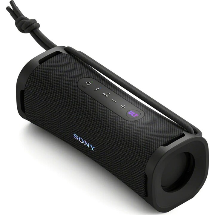 Sony SRSULT10B Tragbarer Mono-Lautsprecher oder Party-Lautsprecher, Schwarz, 30 W