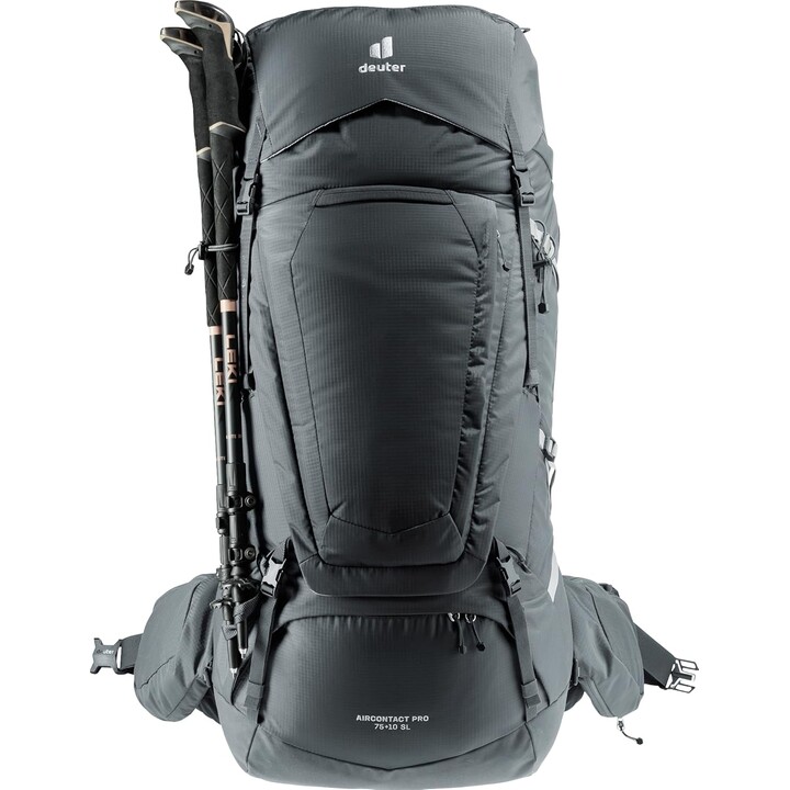 Deuter Aircontact Pro 75+10 SL Mochila de senderismo para mujer Grafito