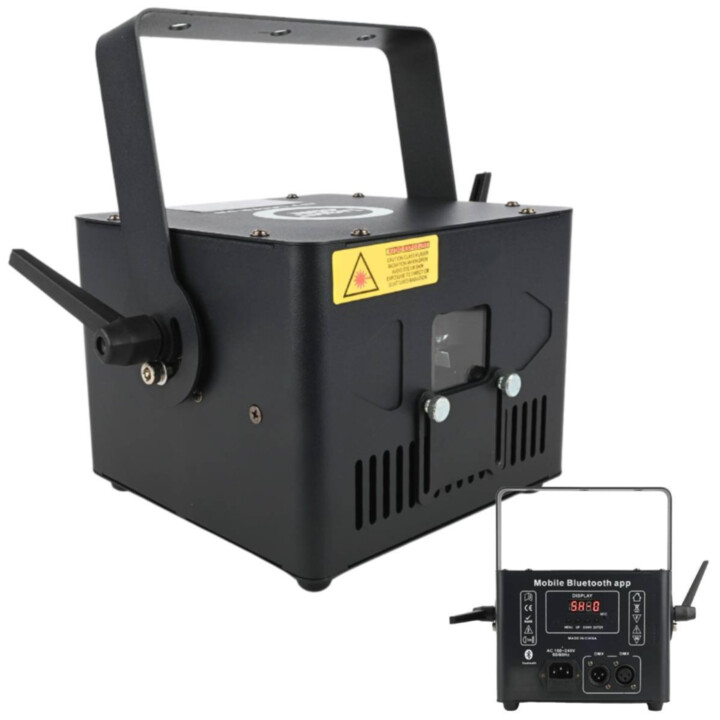 LIGHT4ME APP LASER 5W RGB iluminación láser profesional escenario Bluetooth