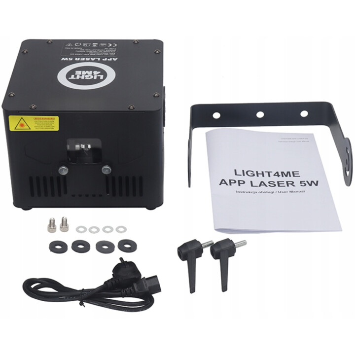 LIGHT4ME APP LASER 5W RGB professional stage laser lighting Bluetooth