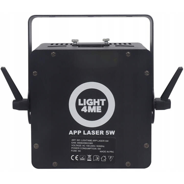 LIGHT4ME APP LASER 5W RGB iluminación láser profesional escenario Bluetooth