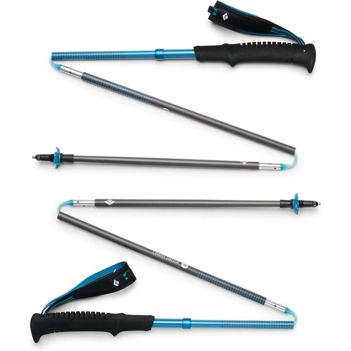 Trekkingstöcke, Black Diamond DISTANCE CARBON Z-POLE, 120 cm