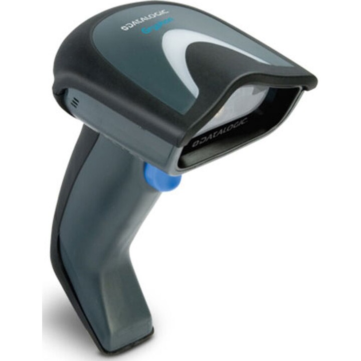 Datalogic Gryphon 4200, leitor de códigos de barras, distância de leitura: 147 cm, Multi I/F, kit USB, preto