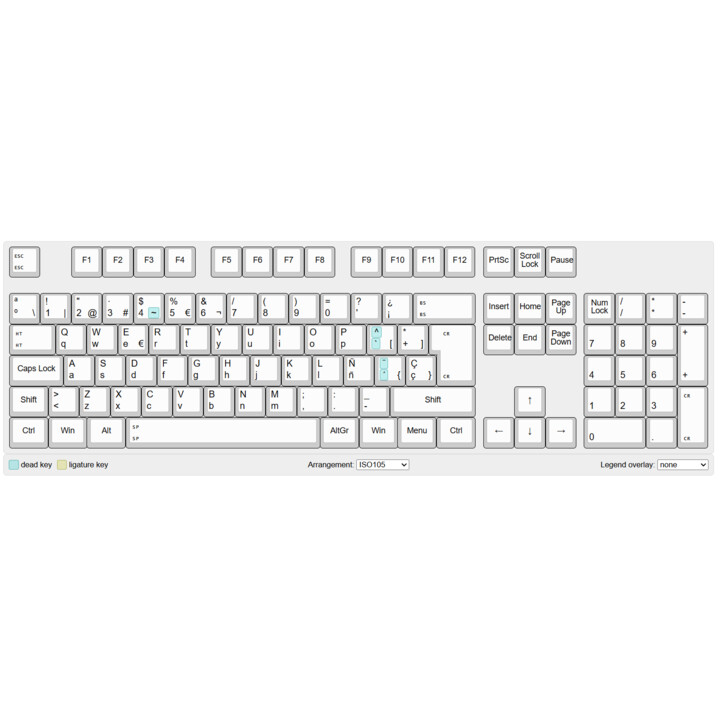 Lenovo Wireless Multi-Mode Pro Keyboard 6000-Spanisch